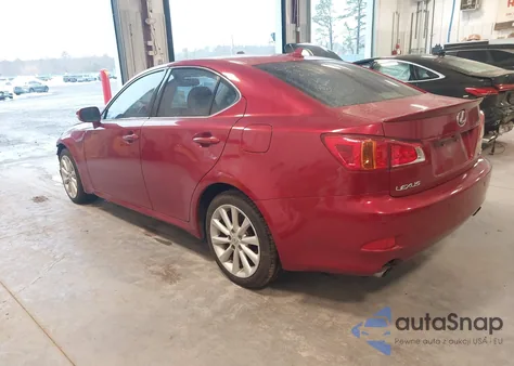 2009 Lexus Is 250 from USA, damaged, VIN JTHCK262692029028